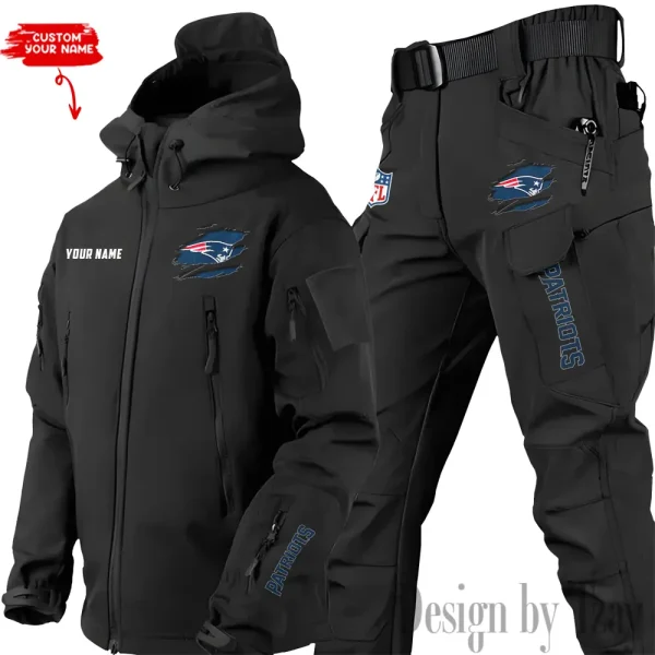 New England Patriots Tactical Winter Set Men's Outdoor Waterproof New 2025 SPTWSMOW150 - Image 3