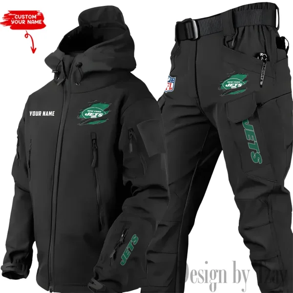 New York Jets Tactical Winter Set Men's Outdoor Waterproof New 2025 SPTWSMOW153 - Image 2