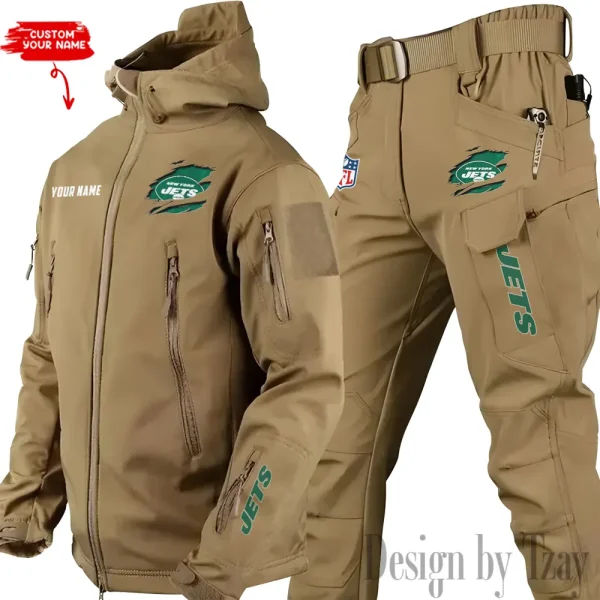 New York Jets Tactical Winter Set Men's Outdoor Waterproof New 2025 SPTWSMOW153 - Image 3