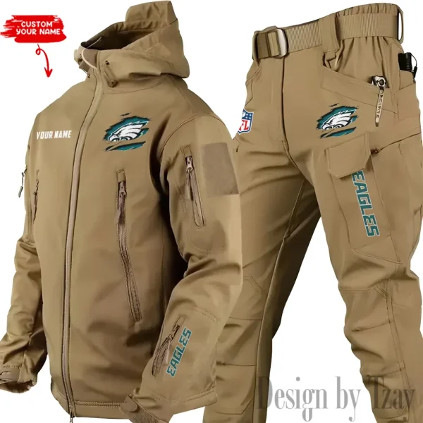 Philadelphia Eagles Tactical Winter Set Men's Outdoor Waterproof New 2025 SPTWSMOW154 - Image 4