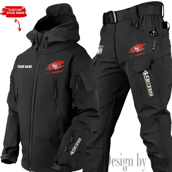 San Francisco 49ers Tactical Winter Set Men's Outdoor Waterproof New 2025 SPTWSMOW156 - Image 4