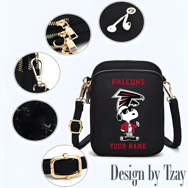 Atlanta Falcons New Style 2025 Ladies Crossbody Bag With Adjustable Strap S9CBB456 - Image 3