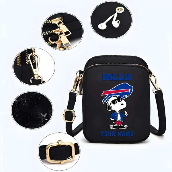 Buffalo Bills New Style 2025 Ladies Crossbody Bag With Adjustable Strap S9CBB458 - Image 3