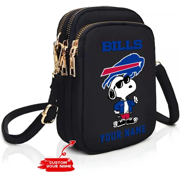 Buffalo Bills New Style 2025 Ladies Crossbody Bag With Adjustable Strap S9CBB458