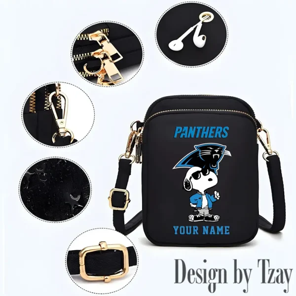 Carolina Panthers New Style 2025 Ladies Crossbody Bag With Adjustable Strap S9CBB464 - Image 2