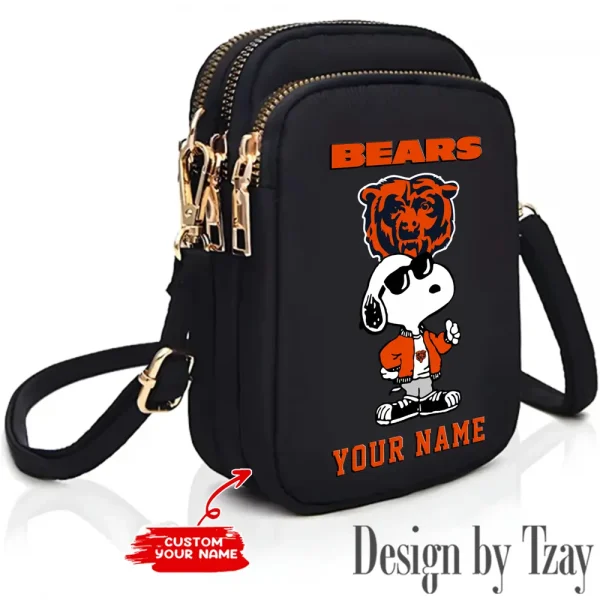 Chicago Bears New Style 2025 Ladies Crossbody Bag With Adjustable Strap S9CBB465