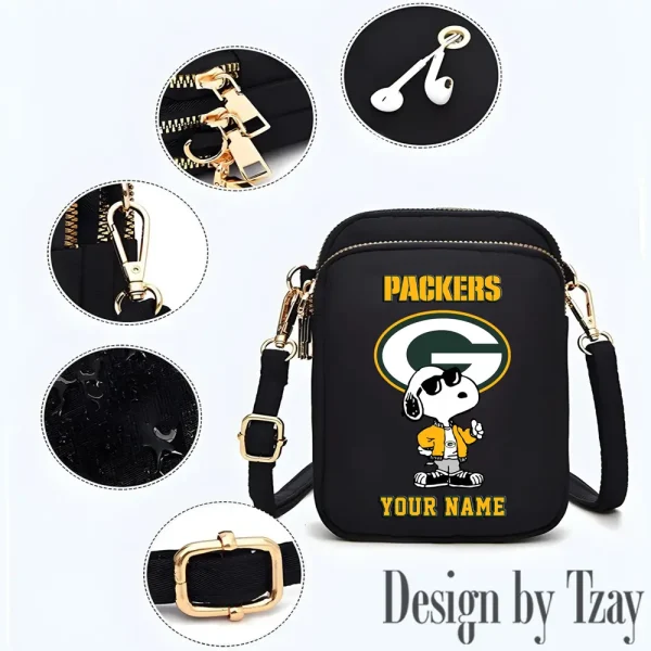 Green Bay Packers New Style 2025 Ladies Crossbody Bag With Adjustable Strap S9CBB471 - Image 3