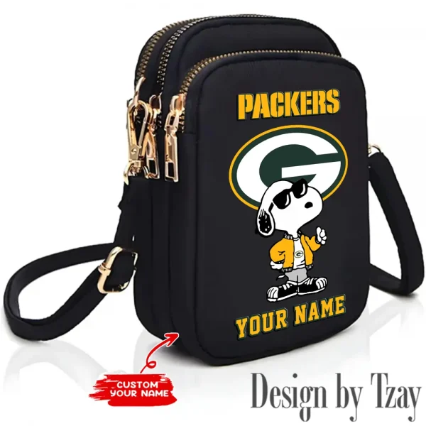 Green Bay Packers New Style 2025 Ladies Crossbody Bag With Adjustable Strap S9CBB471