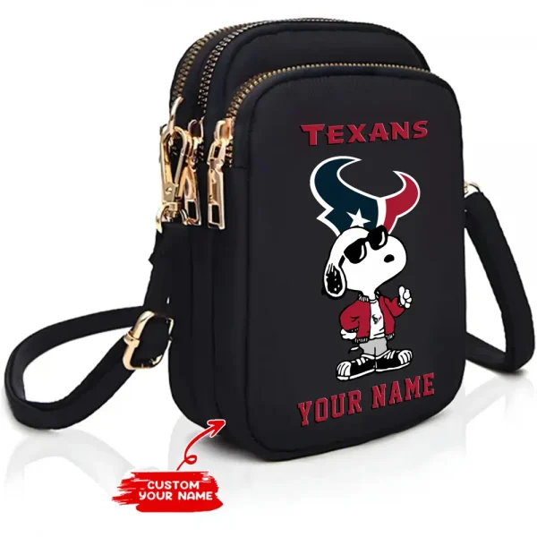 Houston Texans New Style 2025 Ladies Crossbody Bag With Adjustable Strap S9CBB472