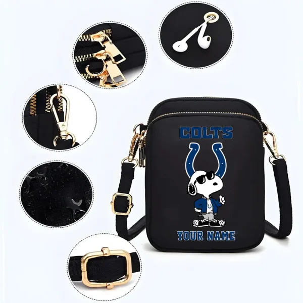 Indianapolis Colts New Style 2025 Ladies Crossbody Bag With Adjustable Strap S9CBB473 - Image 3