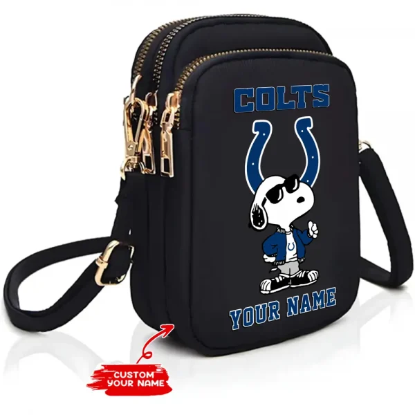 Indianapolis Colts New Style 2025 Ladies Crossbody Bag With Adjustable Strap S9CBB473