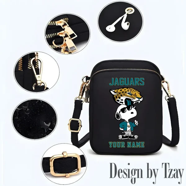 Jacksonville Jaguars New Style 2025 Ladies Crossbody Bag With Adjustable Strap S9CBB474 - Image 2