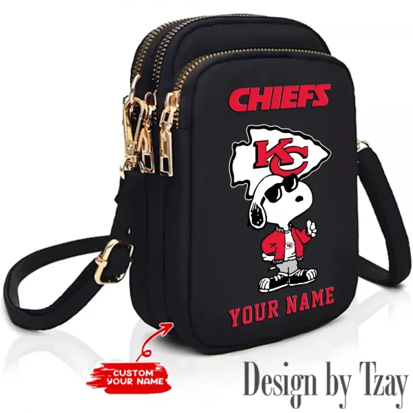 Kansas City Chiefs New Style 2025 Ladies Crossbody Bag With Adjustable Strap S9CBB475