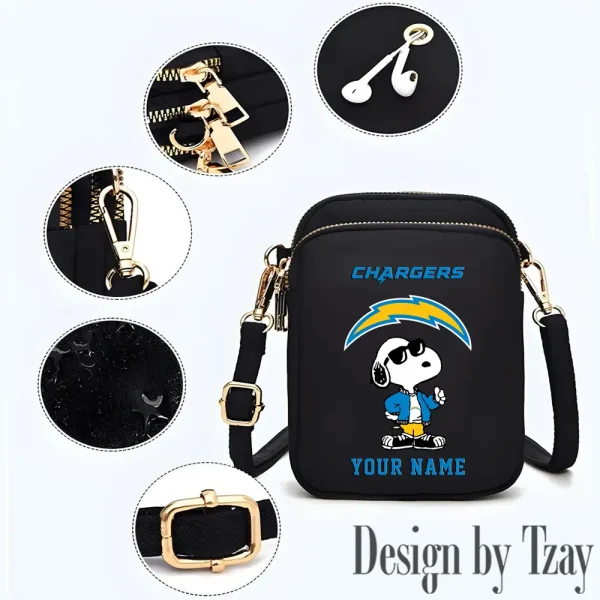 Los Angeles Chargers New Style 2025 Ladies Crossbody Bag With Adjustable Strap S9CBB477 - Image 3