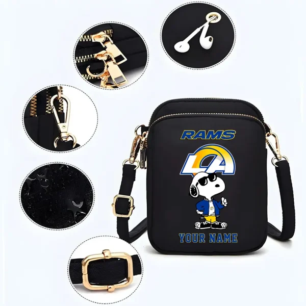 Los Angeles Rams New Style 2025 Ladies Crossbody Bag With Adjustable Strap S9CBB478 - Image 2