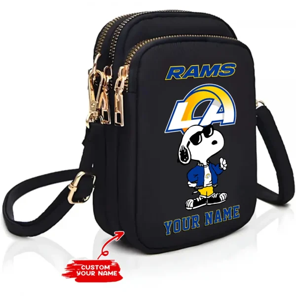 Los Angeles Rams New Style 2025 Ladies Crossbody Bag With Adjustable Strap S9CBB478
