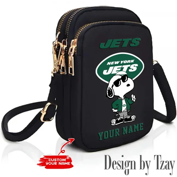 New York Jets New Style 2025 Ladies Crossbody Bag With Adjustable Strap S9CBB484