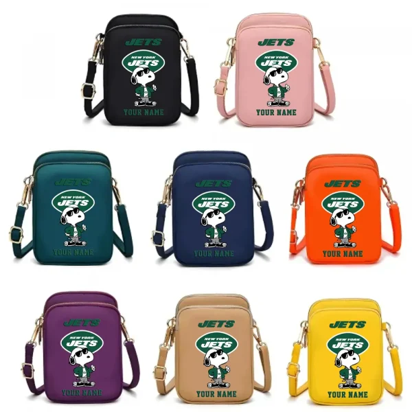 New York Jets New Style 2025 Ladies Crossbody Bag With Adjustable Strap S9CBB484 - Image 3