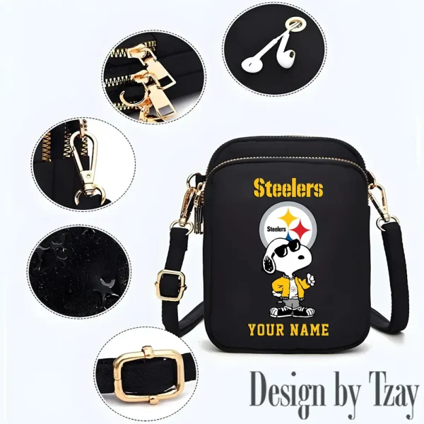 Pittsburgh Steelers New Style 2025 Ladies Crossbody Bag With Adjustable Strap S9CBB486 - Image 3