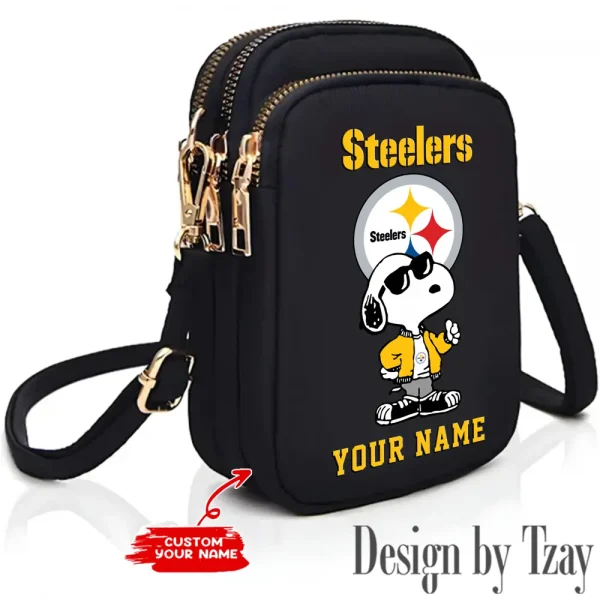 Pittsburgh Steelers New Style 2025 Ladies Crossbody Bag With Adjustable Strap S9CBB486