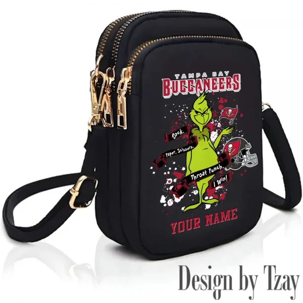 Tampa Bay Buccaneers Cute Shoulder Bag With Colorful Canvas Zipper Printed S9CBB491