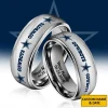 Dallas Cowboys New Style Ring Personalized Name And Date Gift For Fans AZSSRINGS092