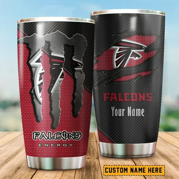 Atlanta Falcons NFL Tumbler Travel Mug Gift For Fans 2025 BGTUM821 - Image 2