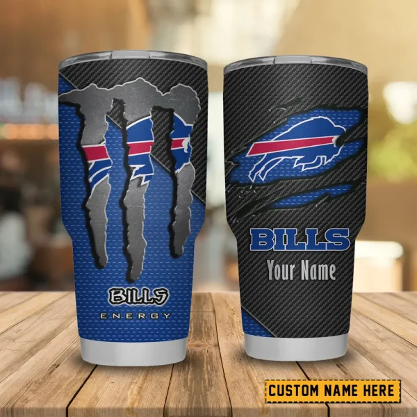 Buffalo Bills NFL Tumbler Travel Mug Gift For Fans 2025 BGTUM823