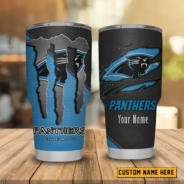 Carolina Panthers NFL Tumbler Travel Mug Gift For Fans 2025 BGTUM824