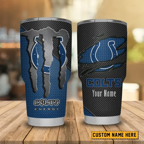 Indianapolis Colts NFL Tumbler Travel Mug Gift For Fans 2025 BGTUM833