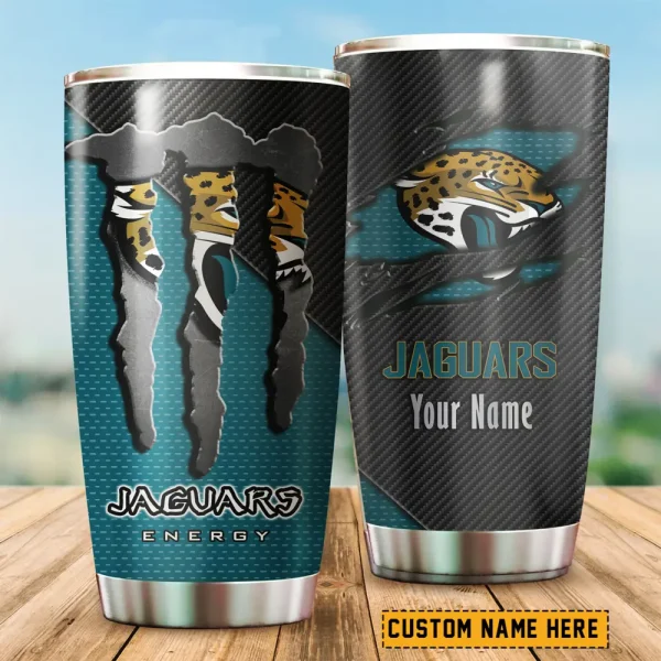 Jacksonville Jaguars NFL Tumbler Travel Mug Gift For Fans 2025 BGTUM834 - Image 2