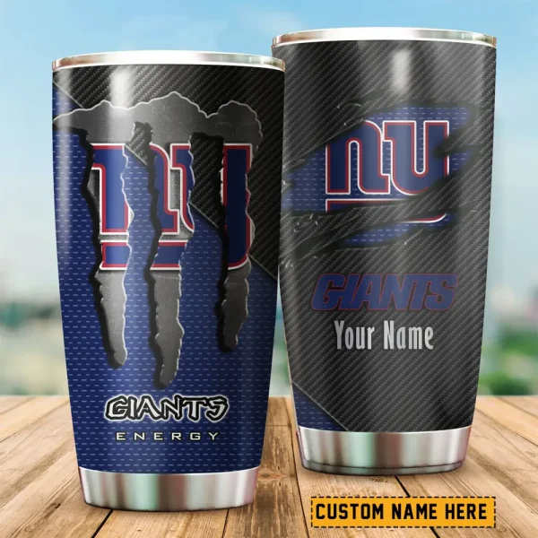 New York Giants NFL Tumbler Travel Mug Gift For Fans 2025 BGTUM843 - Image 2