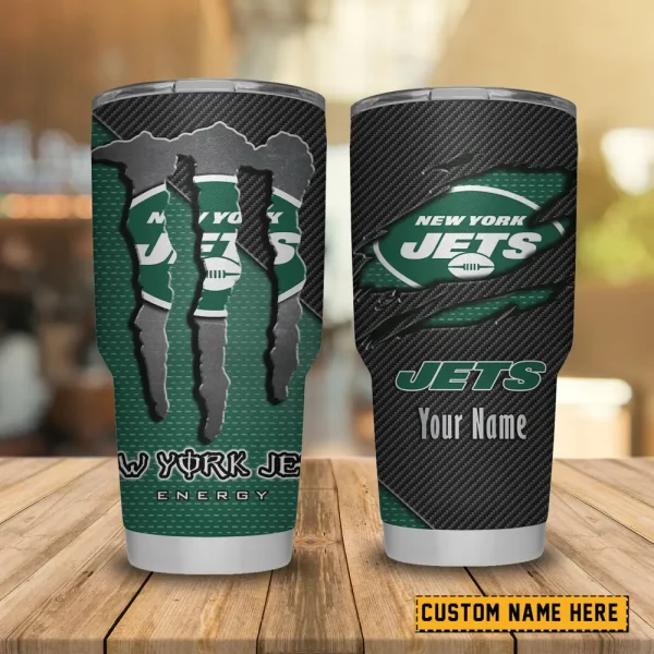 New York Jets NFL Tumbler Travel Mug Gift For Fans 2025 BGTUM844