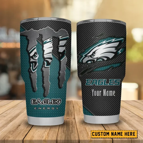 Philadelphia Eagles NFL Tumbler Travel Mug Gift For Fans 2025 BGTUM845