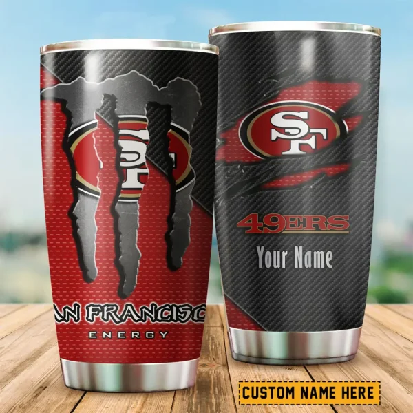 San Francisco 49ers NFL Tumbler Travel Mug Gift For Fans 2025 BGTUM847 - Image 2