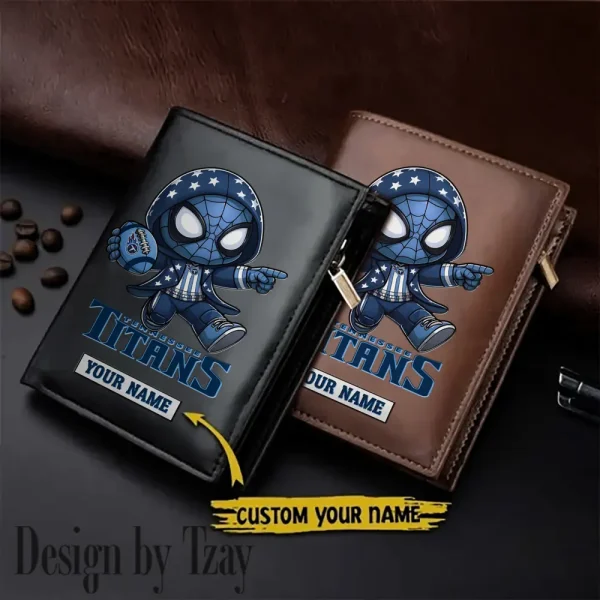 Tennessee Titans Leather Wallets Vertical Style SPTLVW626