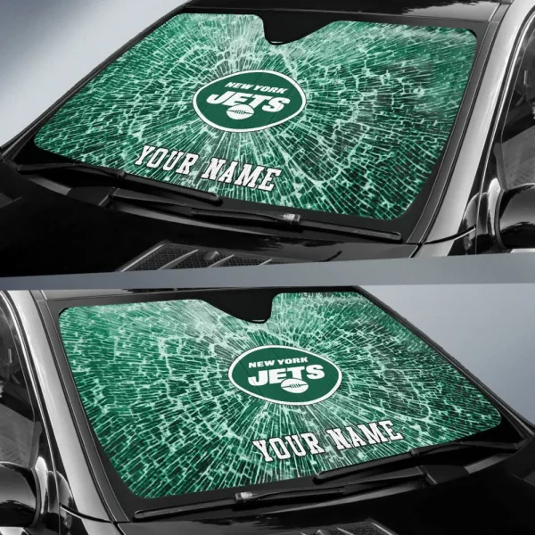 New York Jets Car Sun Shades SPTAUSS002 - Image 2