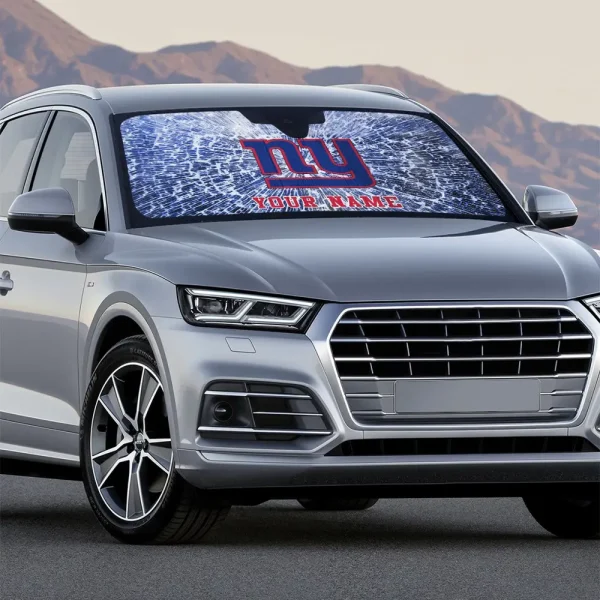 New York Giants Car Sun Shades SPTAUSS007 - Image 3