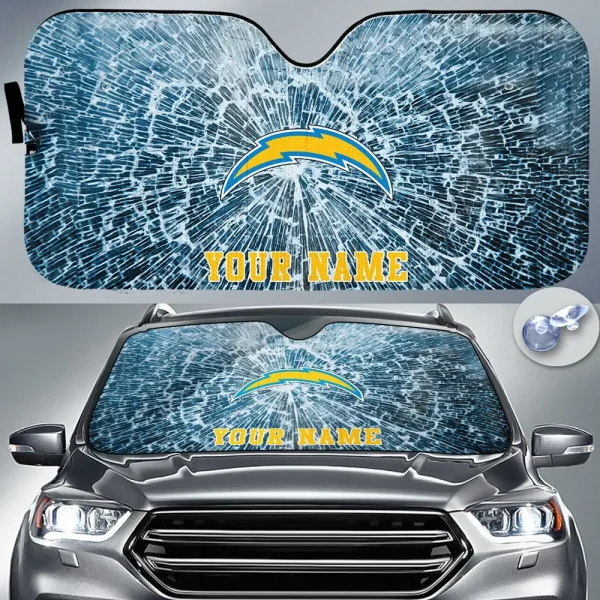Los Angeles Chargers Car Sun Shades SPTAUSS009