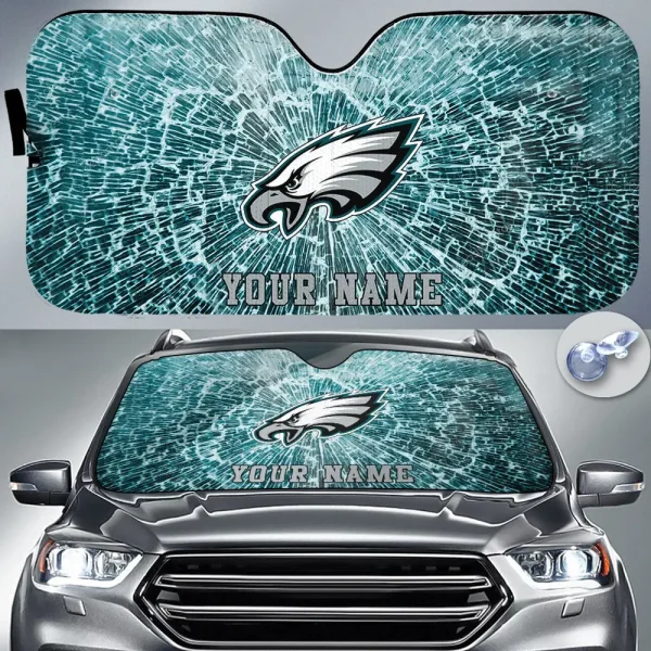 Philadelphia Eagles Car Sun Shades SPTAUSS010