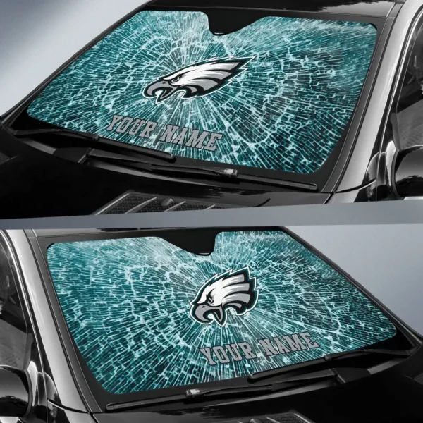 Philadelphia Eagles Car Sun Shades SPTAUSS010 - Image 2