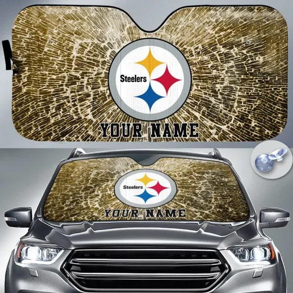 Pittsburgh Steelers Car Sun Shades SPTAUSS014