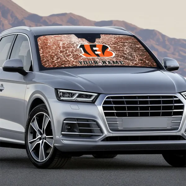 Cincinnati Bengals Car Sun Shades SPTAUSS016 - Image 3