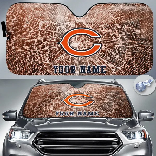 Chicago Bears Car Sun Shades SPTAUSS018