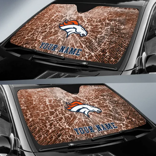 Denver Broncos Car Sun Shades SPTAUSS019 - Image 2