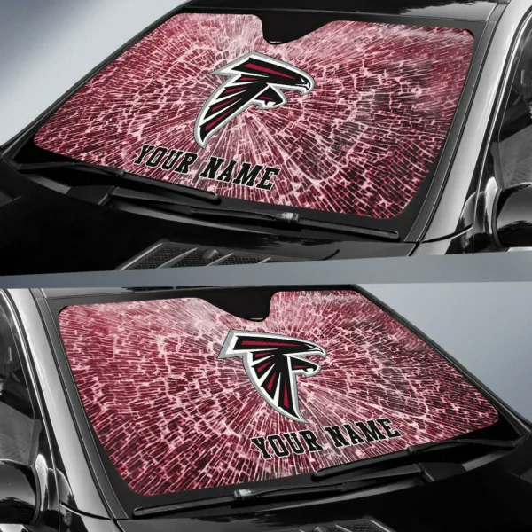 Atlanta Falcons Car Sun Shades SPTAUSS026 - Image 2