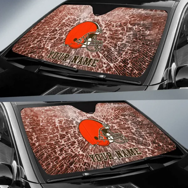 Cleveland Browns Car Sun Shades SPTAUSS027 - Image 3