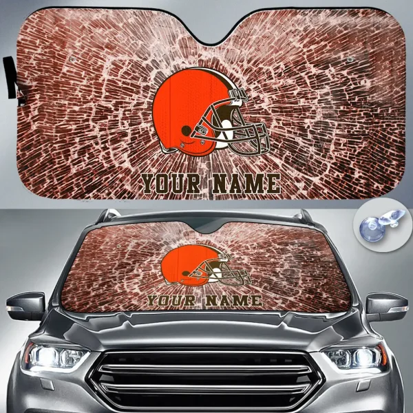 Cleveland Browns Car Sun Shades SPTAUSS027