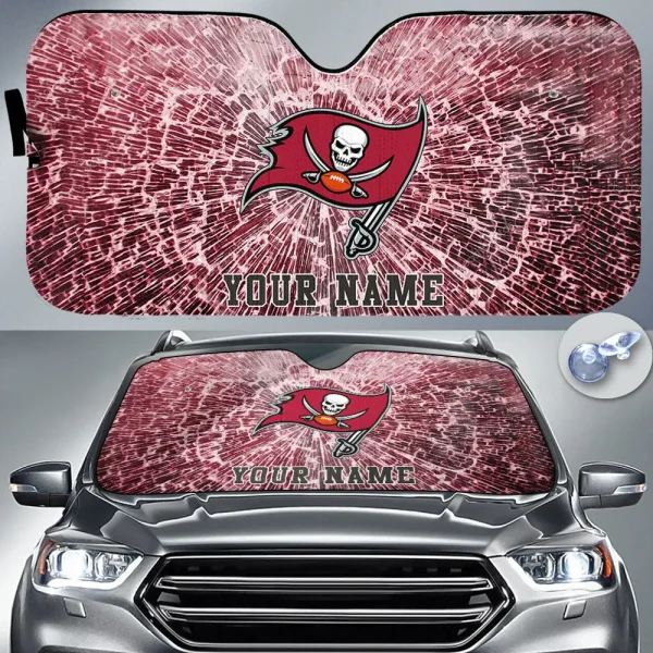 Tampa Bay Buccaneers Car Sun Shades SPTAUSS028