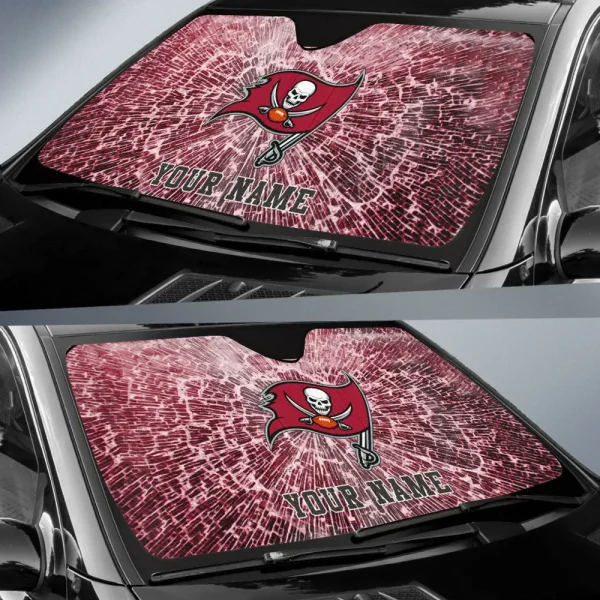 Tampa Bay Buccaneers Car Sun Shades SPTAUSS028 - Image 2
